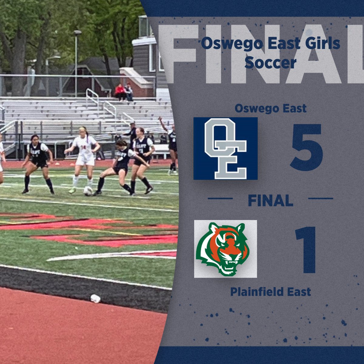 OEHS_GoWolves's tweet photo. Oswego East advances to Friday's regional championship vs Naperville North. https://t.co/J10zS2Uvke