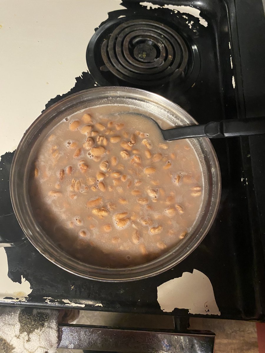 ScottHCF's tweet image. Killed lettuce and soup beans. Southern supper.