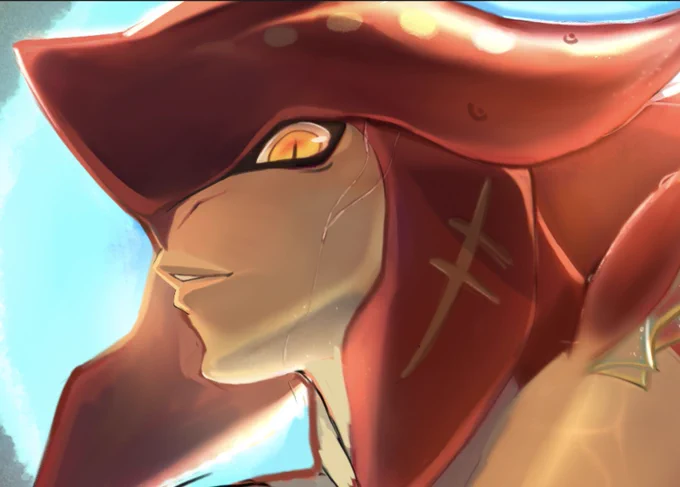 painting oved some old work #sidon #totk