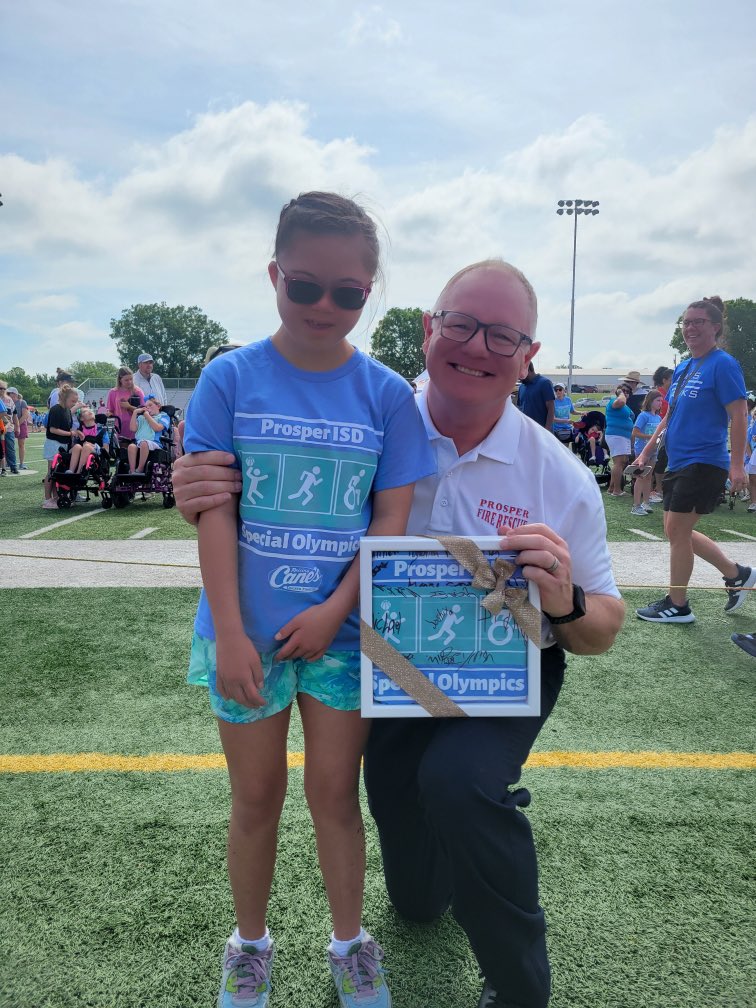 FierceFolsom's tweet photo. Today was Prosper ISD’s Special Olympics and we sent off Team Folsom this morning. They represented us well and took home many awards. We are so proud of our hard working athletes and our students who cheered them on! https://t.co/cDfmPpCHJj