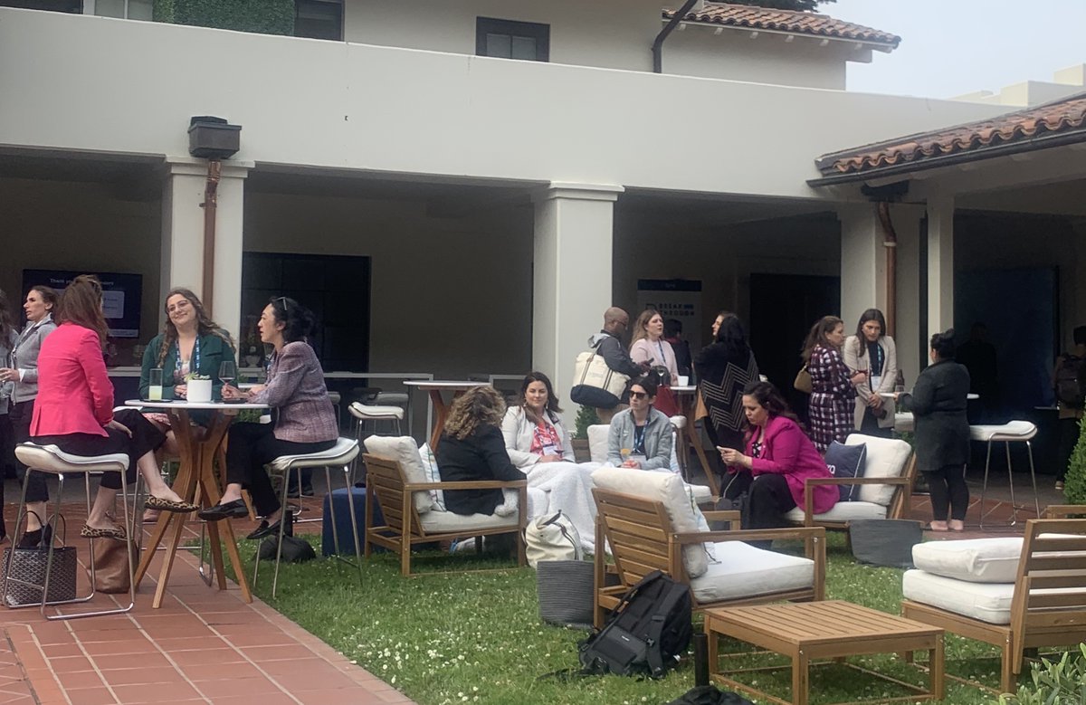 We're wrapping up Day 1 of Breakthrough 2023 with an evening reception at the beautiful Golden Gate Club! We're looking forward to continuing the momentum tomorrow. #BreakthroughWithLyra #MentalHealth