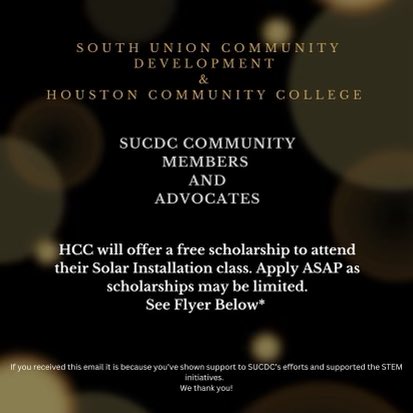 South Union CDC tweet media