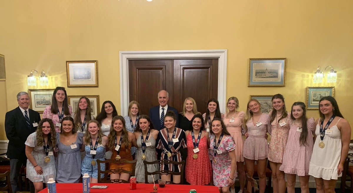 The Lady Bucks were invited by Representative Matt Cartwright to the US Capitol today to celebrate winning the PIAA State Basketball Championship.  State Senator Robert Casey also stopped by to offer his congratulations to the team!  What an incredible day!