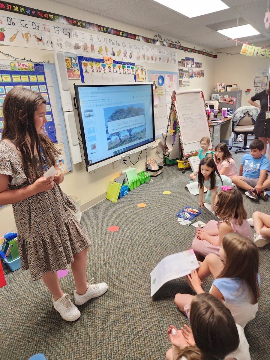 I had the BEST day with Principal Hoffman today!  She did an outstanding job obtaining the goals she set for today: helping students, visiting all classrooms, laminating, finding the candy stash, providing students stickers for being on task, ringing the bell &amp; announcements!