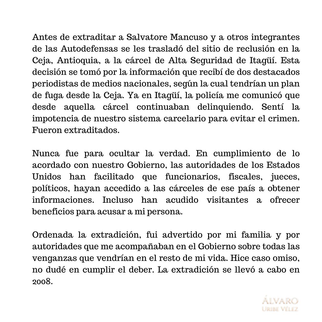 Álvaro Uribe Vélez tweet media