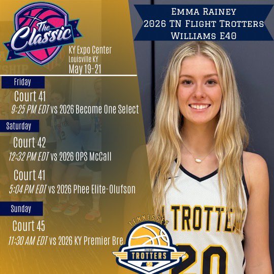 ECRainey20's tweet photo. This weekend!
The Classic in Derby City!
See at there!
@TrottersJW2026 @LadyTrotters @SelectEventsBB
#Trotters2026E40
#emmathings https://t.co/qv0E9DTVuQ