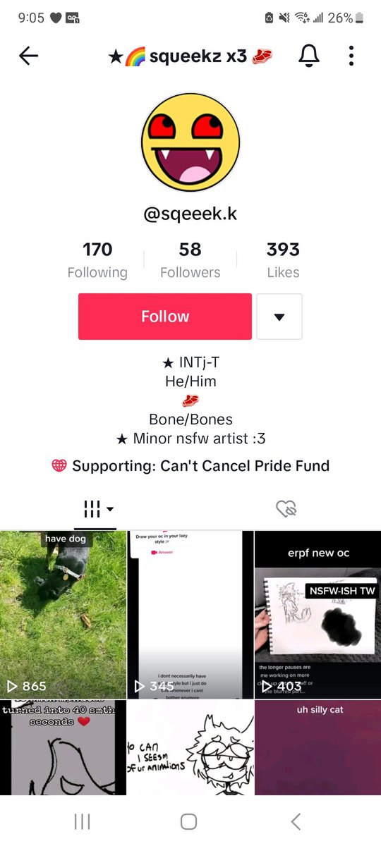 This person harassing me on Tiktok is a 'minor NSFW artist.' For those who don't know, that means that they are a child who draws porn.

This is who the gender ideology is after, and what it does to them. It's really, really sad. 

#detrans #trans #genderideology