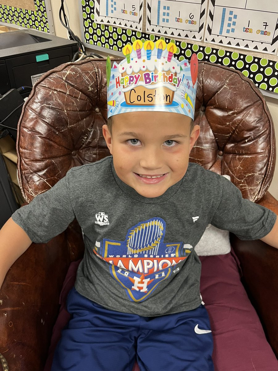 Our last bday of the year…and what a great kid to celebrate! I think I’ll sum him up with the word integrity! Colston, you’re going to be an AWESOME 7 year!!!
HBD…🎂! #305GrowsGreatness
