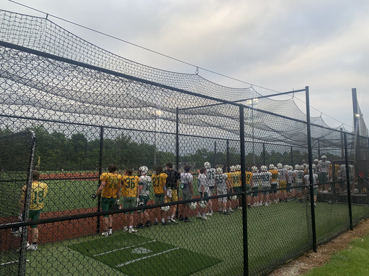 StXAdmissions's tweet photo. Love seeing our guys support one another! @StXTigersBSB @StXTigersFB #bandofbrothers #WeAreStX https://t.co/l4Zwr4s6MQ
