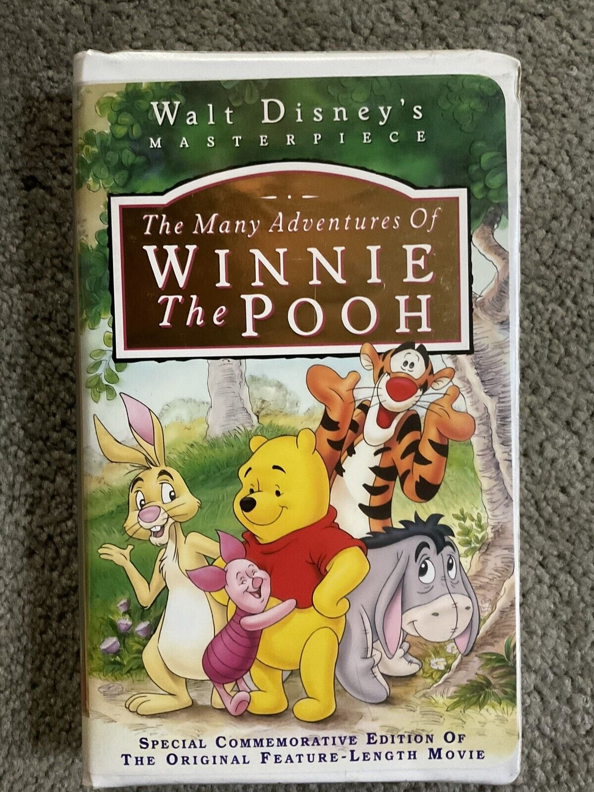 the many adventures of winnie the pooh 1996 vhs