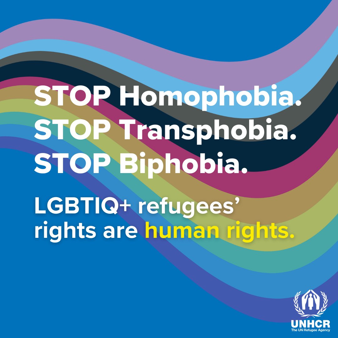 No one should be afraid to be who they are.

Seeking asylum is a human right. #IDAHOBIT