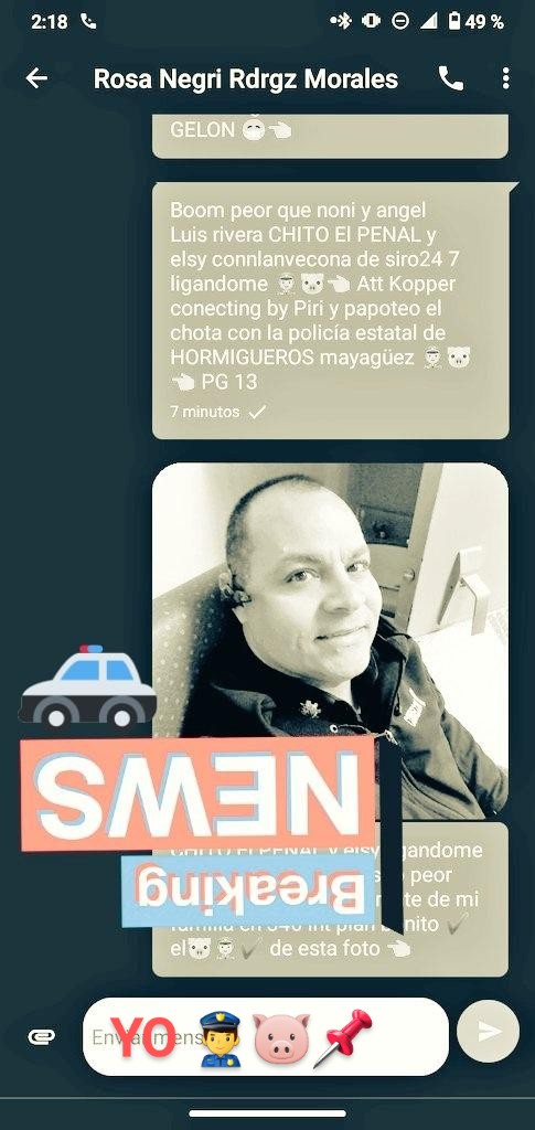 Yanprendio y apago la luz del segundo piso ok ññ H2 trankilonya se va a dormir ok ññ H2 att chito el penal braulio vasquez desde la ventana boom que puerco 🐷👮‍♀️🇵🇷✔️💋💋💋🙋