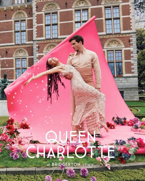 If Queen Charlotte was done by Jenna Rink….💖🌸💐#13goingon30 #queencharlotte #modernromance #JenniferGarner