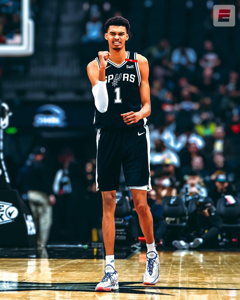 Sambo_Slim's tweet photo. This is the greatest thing that’s ever happened to me and I include the birth of my child in that. #GoSpursGo #Wembanyama #NBADraftLottery https://t.co/7gxla1eCIx