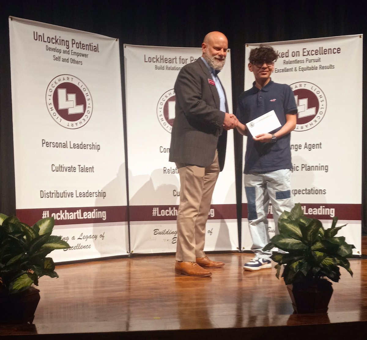 JudgeD_LISD's tweet photo. Congrats to Emily Pendergrass, JW Lane, and Gilbert Valdez-Mojica who were honored at tonight's LHS Spring Awards. Proud of these talented students #lisdcte https://t.co/wSDriebSEX