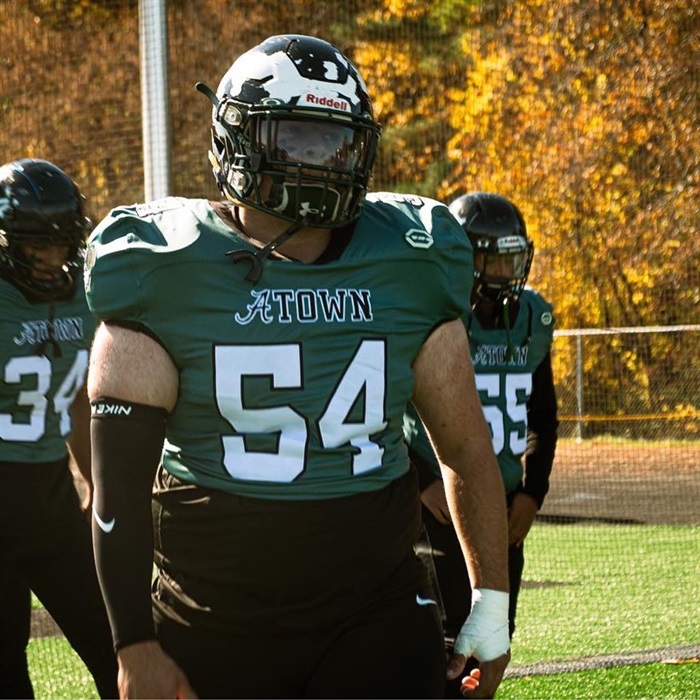 Congrats Mason Slusher - Senior Unsung Hero Award Winner: presented to the individual who has participated faithfully in athletics &amp; has been an important contributing factor to the success of their team.  Mason played FB &amp; LAX.  He signed his NLI to play football at Stevenson U.