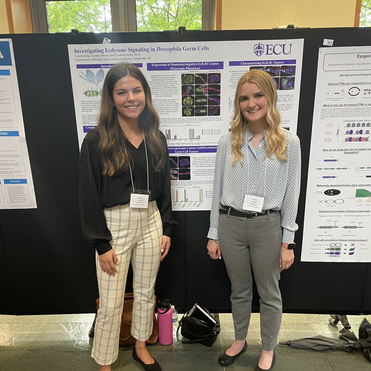 Had a fantastic day talking about my project and hearing some amazing speakers at Duke for the regional fly meeting! <a href="/AblesFlyLab/">Elizabeth Ables</a> <a href="/ECUResearch/">ECU Research</a> <a href="/ECU_Biology/">ECU_Biology</a>