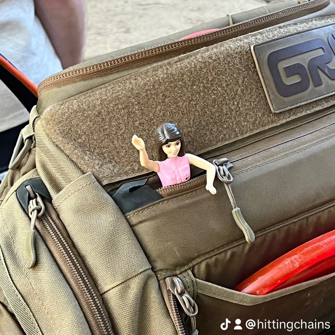 hittingchains's tweet photo. Things seen on the disc golf course last week. Did you see anything interesting? #discgolf #hittingchains https://t.co/LJ28mygfvq
