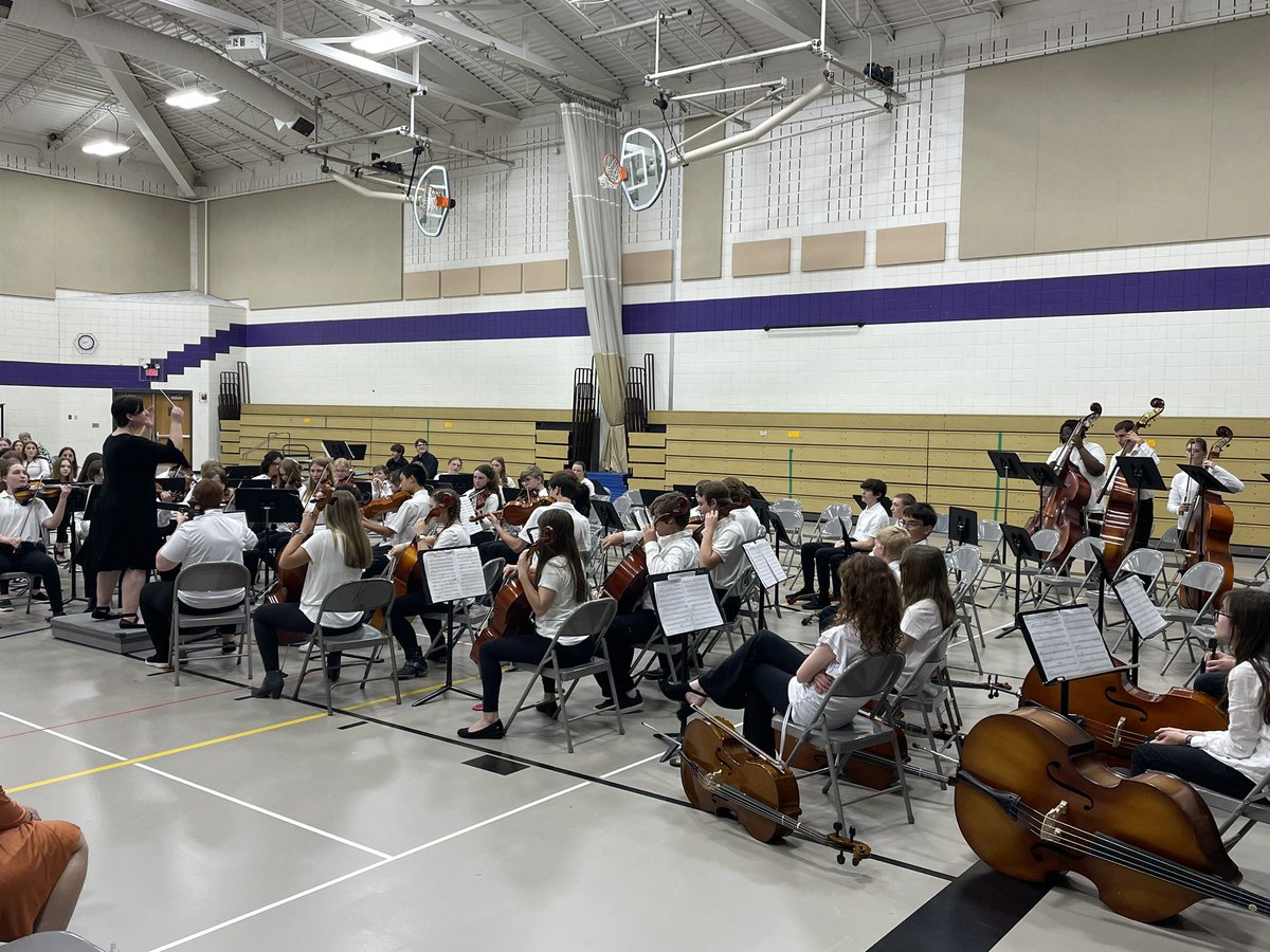 Our orchestra was amazing tonight as always. These musicians work so hard and it shows. Thank you Mrs. Cramer for a great concert. #LaSallePRIDE
