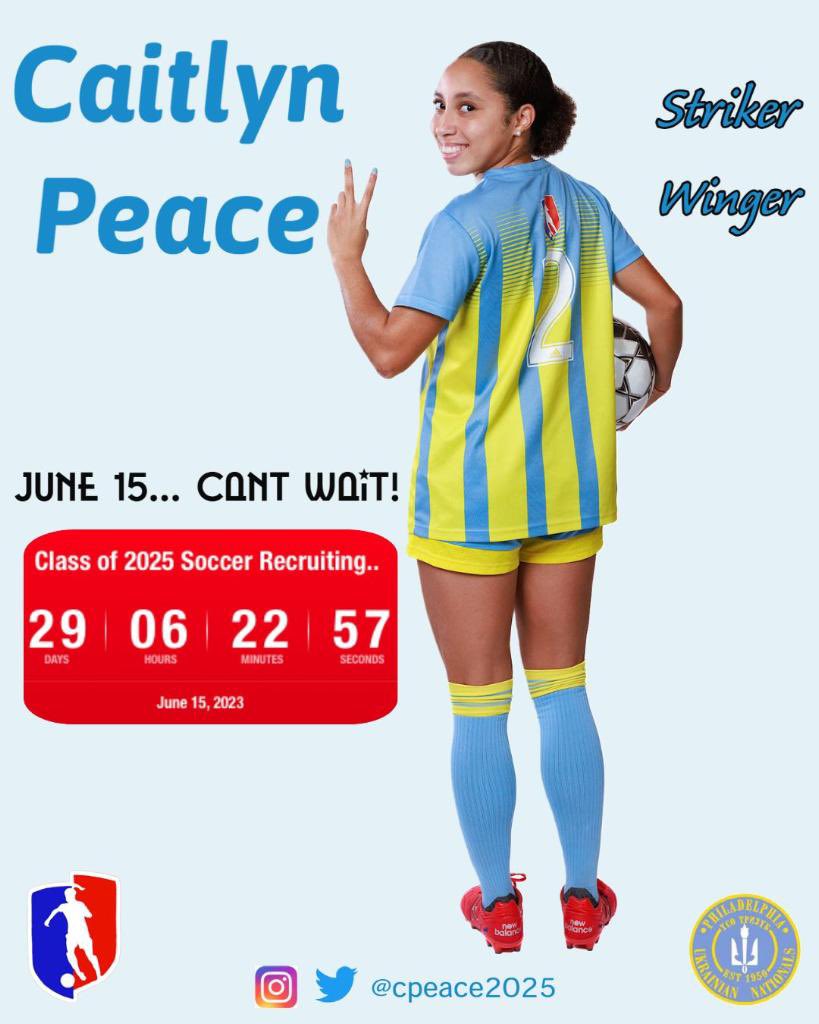 cpeace2025's tweet photo. I can’t wait to talk with college coaches and continue my recruiting journey 📲 Anxious &amp; excited to see what colors I’ll be repping at the next level! 📚⚽️ @UkrNationalsSC @PrepSoccer @ImCollegeSoccer @TheSoccerWire @ImYouthSoccer @TopDrawerSoccer @SoccerMomInt @GAcademyLeague https://t.co/hACP8hfGuD