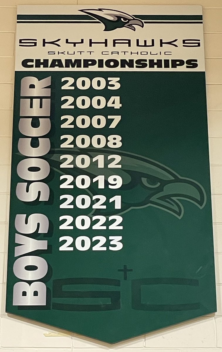SkyHawk Boys Soccer with the 3-1 win over Bennington to capture its fourth straight State Championship!  
Congratulations!! <a href="/skuttsoccerfc/">Skutt Catholic Boys Soccer</a> #nebpreps
