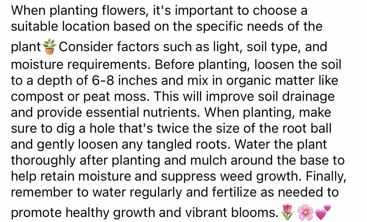 soilphu's tweet photo. When planting flowers, it's important to choose a suitable location based on the specific needs of the plant🪴Consider factors such as light, soil type, and moisture requirements. Here’re some tips
#FLOWER #planting #scentsylife #gardening #gardeningtips #GreenEntertainment https://t.co/P22662iVKe