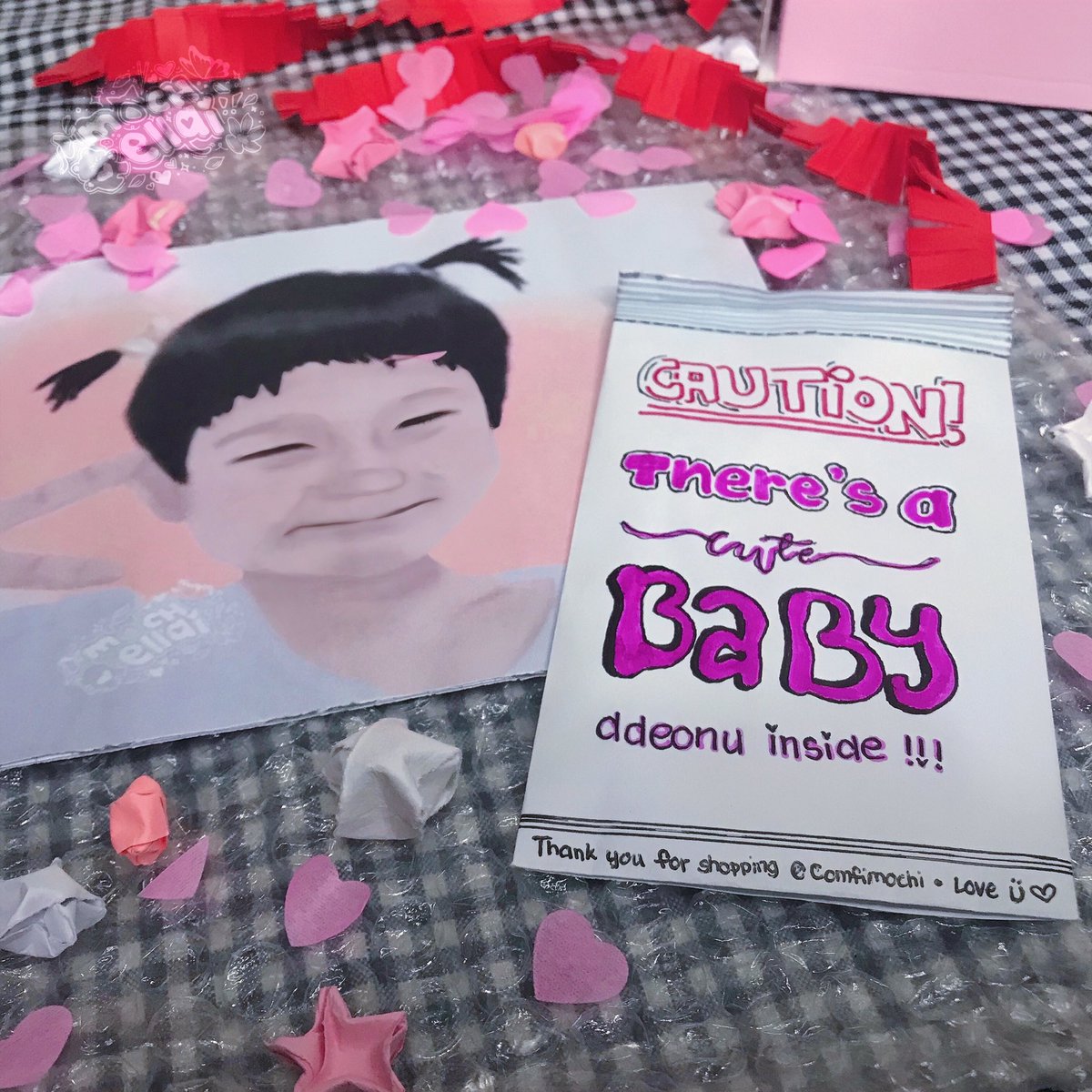#mochnotifs — instead of using plastic or any plain white / brown envelope, naisipan ko gawin to!! wdyt ?? is it nice ba? 🥹🫶

come and get your own baby ddeonu bday fankit nadin for only 95PHP 🫂

t. wts lfb enhypen kim sunoo