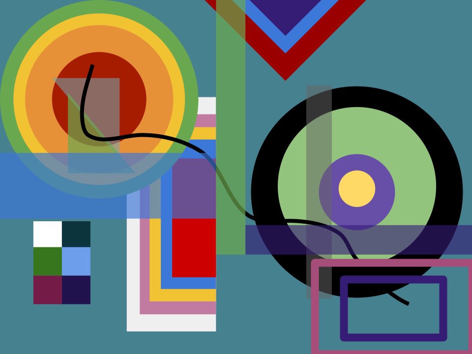 Another new digital design project I developed! Here are examples made by my 5th graders inspired by Sonia Delaunay:
