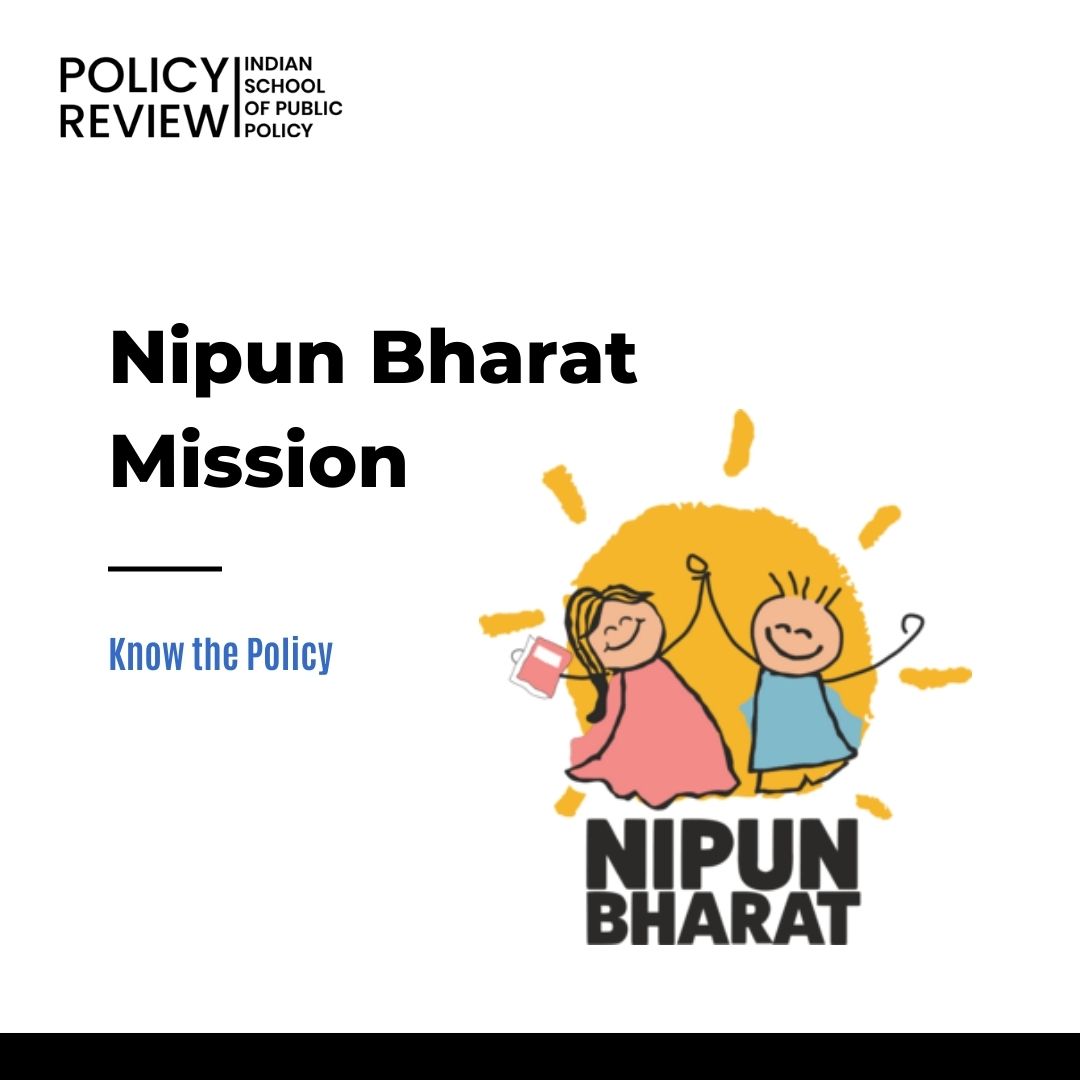 IsppPolicy's tweet image. #Knowthepolicy

Ministry of Education launched a National Initiative for Proficiency in Reading with Understanding and Numeracy (NIPUN Bharat) for ensuring that every child in the country attains foundational literacy and numeracy (FLN) by the end of Grade 3, by 2026-27. The