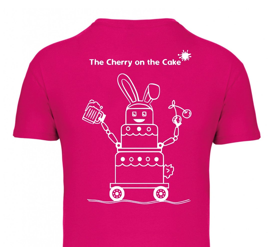 ESIALRobotik's tweet image. Nos t-shirt de cette année seront encore une fois personnalisés avec le thème de la coupe : The cherry on the cake !
Vous en pensez quoi ? 🐰🤖🍒
#cdr2023 @CoupeRobotique