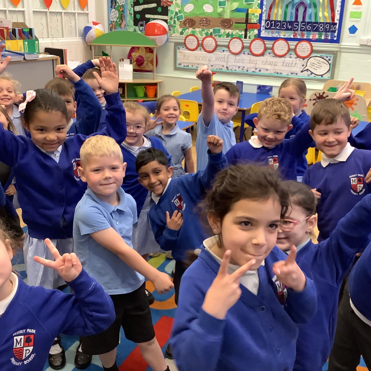 MPPS_Wirral's tweet photo. 1BJ were so excited to have a full class yesterday we even got to do our full class dance for the first time in a while! 

I wonder if we can keep it up the rest of the week? 

#MPPSAttendance #InSchoolEveryDay #fullclass https://t.co/Fbeb9zGBQB