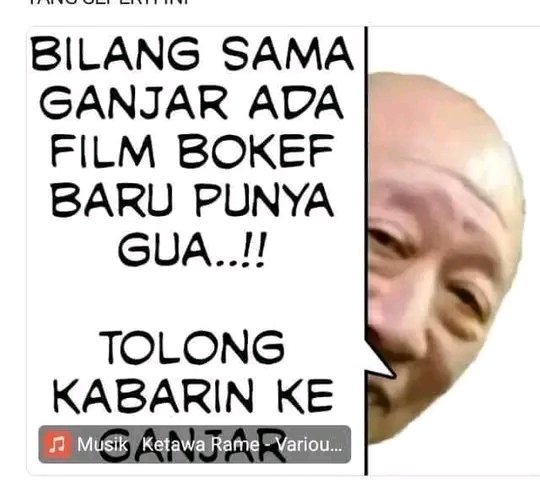 Shunda90488408's tweet photo. @ganjarpranowo https://t.co/wIVVo1iBoK
