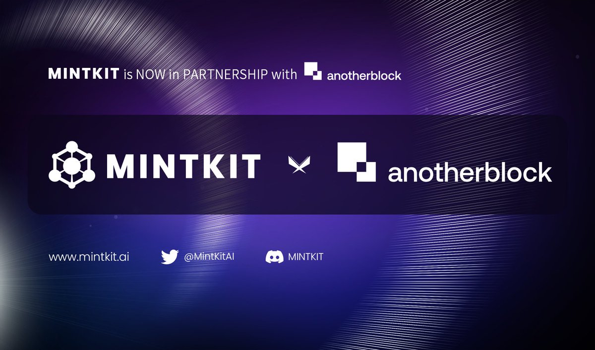 We're excited to partner with <a href="/anotherblock_io/">anotherblock</a> to bring fair and accessible music collectibles to fans everywhere! 

#NFT #musiccollectibles #FAIRLAUNCH