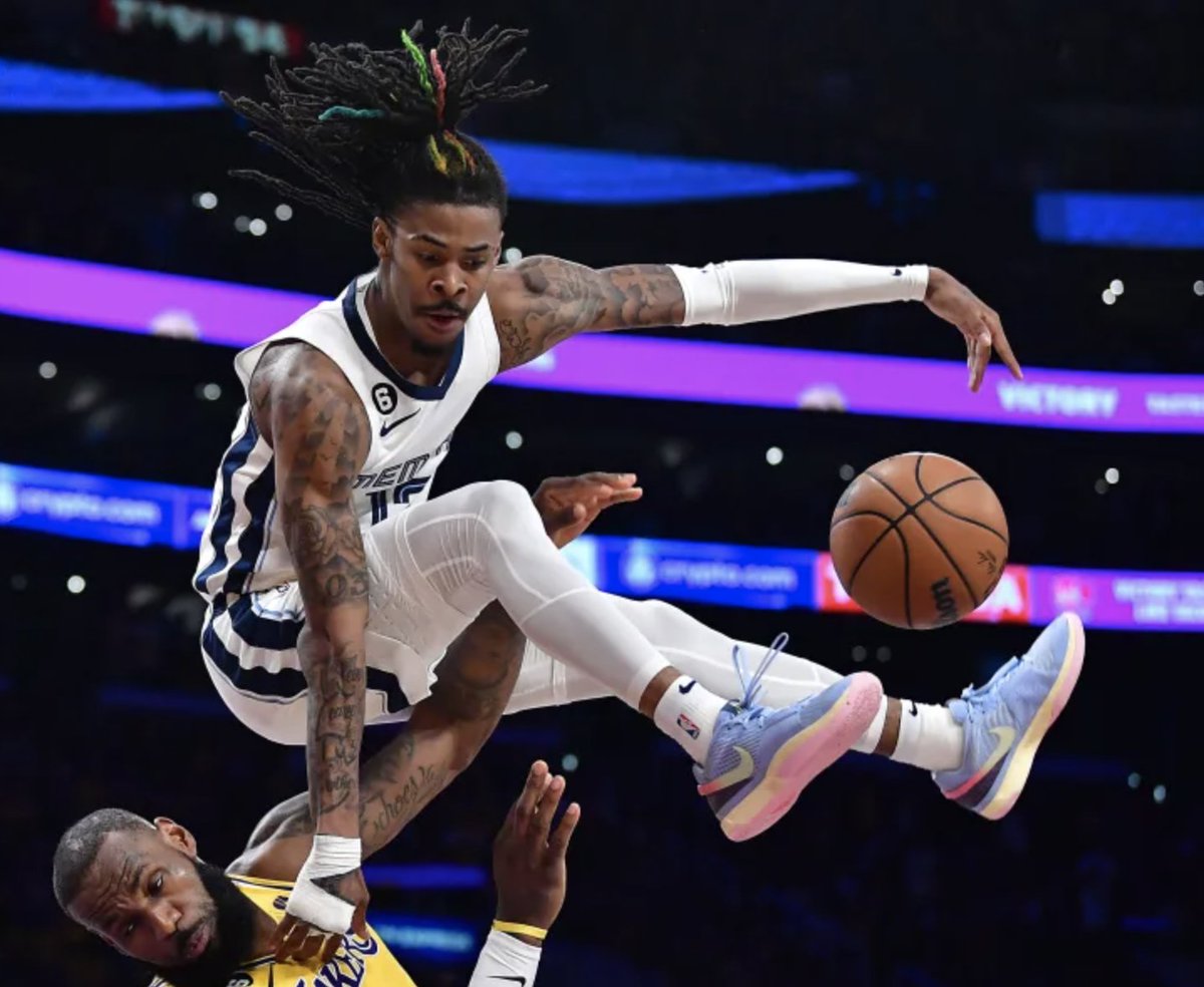 Ja Morant went from potential cover player for NBA 2K to GTA real quick
