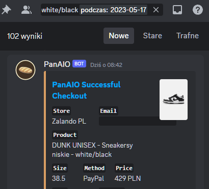 Panda Low GS x102 B:@panaiobot P:@ShinyProxies CG:@JIGIONotify