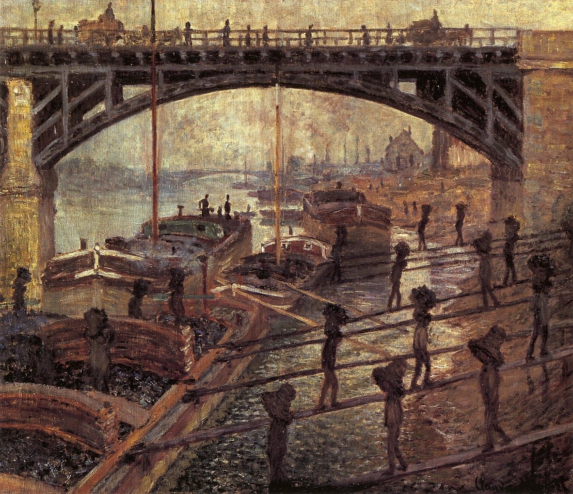 LeonMarchon's tweet photo. Gli scaricatori di carbone (1875).

#ClaudeMonet #TheUnloaders #Impressionismo #ÖlAufLeinwand #carbone #ponte #quadro #carboniere #Monet https://t.co/ptYGgHbOL4