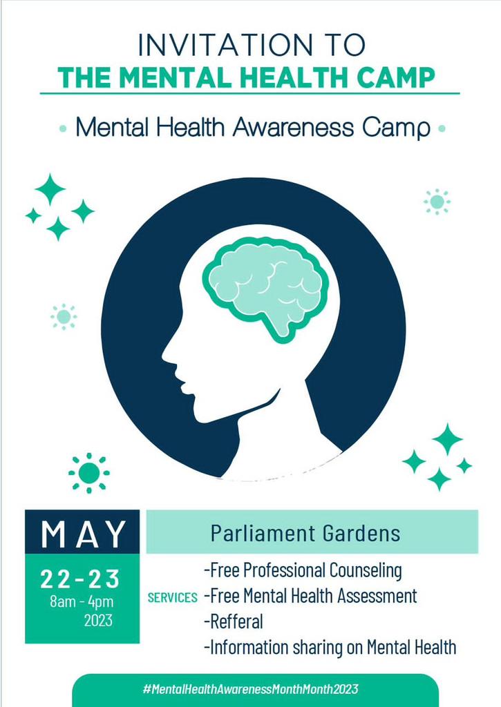 Manzi Munanura Kevin (@honmanzi) on Twitter photo In celebration of the #mentalhealthawarenessweek2023 join us for the #mentalhealth camp <a href="/UgParliament/">Parliament Of Uganda</a> gardens for free assessment & counseling servic <a href="/obalim86/">Obalim Grace</a> <a href="/counsellingug/">Uganda Counselling Association (UCA)</a> humuratherapy.com @safe_treatment <a href="/REPSSI/">REPSSI</a> <a href="/africar_centres/">AfricaRetreatCentres(ARC)</a> <a href="/butabika1955/">Butabika National Referral Mental Hospital</a> In celebration of the #mentalhealthawarenessweek2023 join us for the #mentalhealth camp <a href="/UgParliament/">Parliament Of Uganda</a> gardens for free assessment & counseling servic <a href="/obalim86/">Obalim Grace</a> <a href="/counsellingug/">Uganda Counselling Association (UCA)</a> humuratherapy.com @safe_treatment <a href="/REPSSI/">REPSSI</a> <a href="/africar_centres/">AfricaRetreatCentres(ARC)</a> <a href="/butabika1955/">Butabika National Referral Mental Hospital</a>