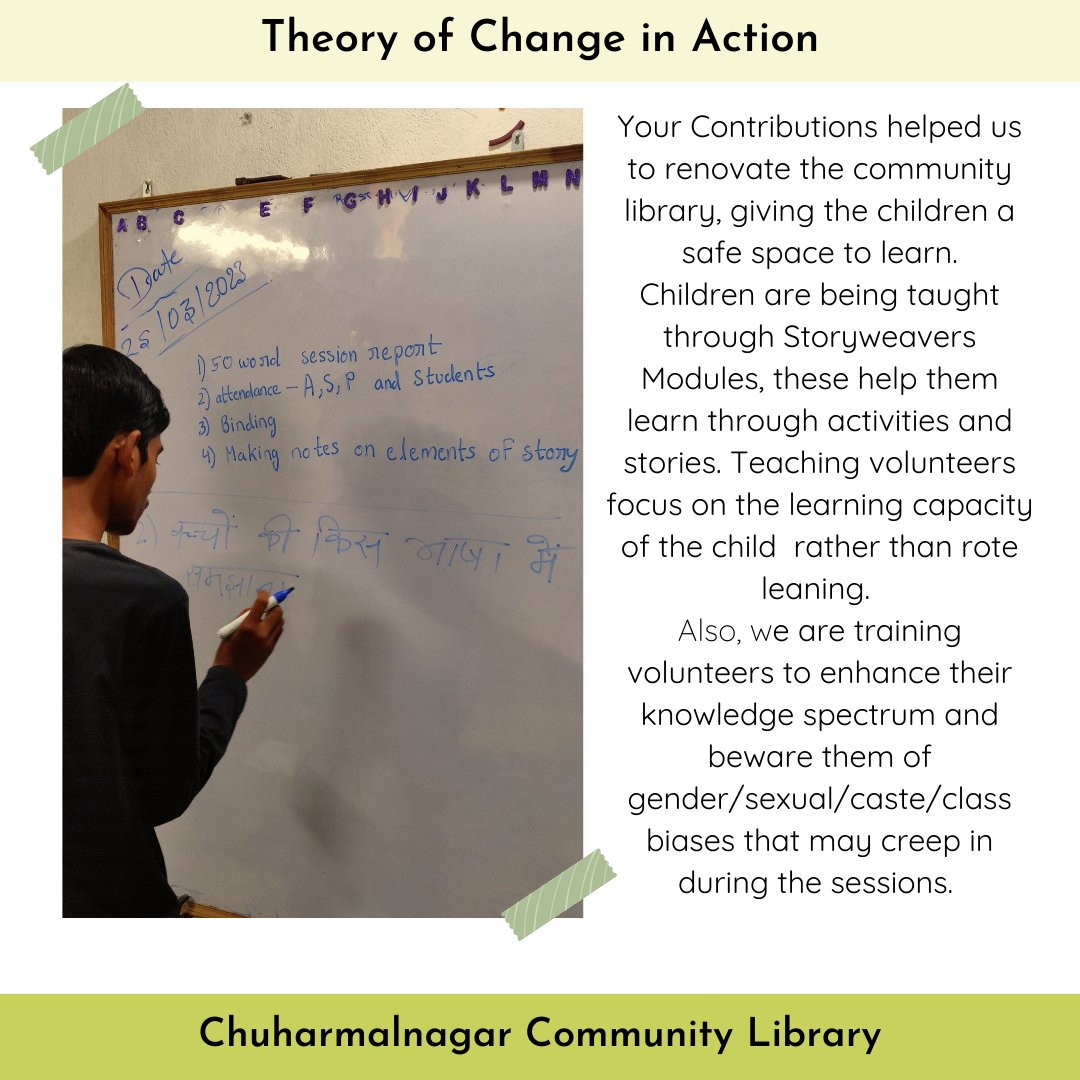 DeviseEducation's tweet photo. DEVISE has been restructured!  

A while back we moved our base to Patna Bihar, and this what we have developed so far.

Here is our Theory is Action!

#education #Patna  #bihar #inclusivity #new #devise https://t.co/GW7nOXToiw