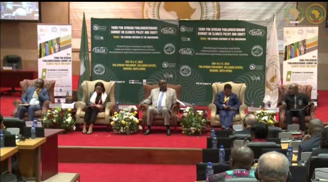 AGNChairUNFCCC's tweet image. The UN’s @IPCC_CH further states that climate-related risks are higher for global warming of 1.5 °C than at present @shimwepya @AfrikParliament #PAPClimateEquity @PACJA1 @PAPPresident @_AfricanUnion @AGNESAfrica1 @friphiri @AfricanClimate @COP28_UAE @UNFCCC @UNEP