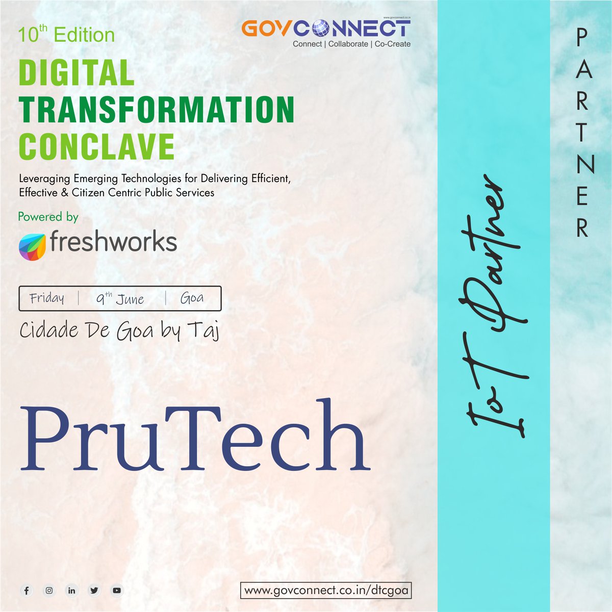 ilougemedia's tweet photo. 📢We are thrilled to announce that @PruTech_India will be the IoT Partner for the 10th Edition of 𝕯𝖎𝖌𝖎𝖙𝖆𝖑 𝕿𝖗𝖆𝖓𝖘𝖋𝖔𝖗𝖒𝖆𝖙𝖎𝖔𝖓 𝕮𝖔𝖓𝖈𝖑𝖆𝖛𝖊 in 𝑮𝒐𝒂, taking place on 9𝒕𝒉 𝑱𝒖𝒏𝒆 2023!

𝑺𝒉𝒐𝒘 𝑰𝒏𝒕𝒆𝒓𝒆𝒔𝒕: https://t.co/BwJnkofUh3

#DTCGoa https://t.co/iOnpy1TsCs