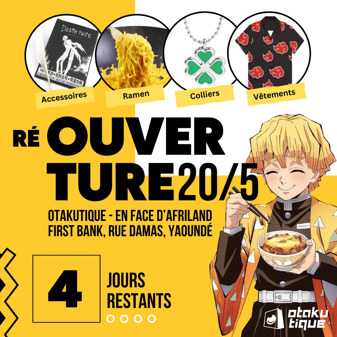 otakutique's tweet photo. @ tag tous les Otakus que tu connaît en commentaire! Tic Tac Tic Tac https://t.co/o5zqNgUsoT