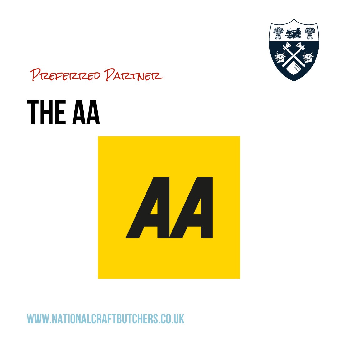 Highlighting NCB preferred Partner: The AA

💬 For more information, go to their partner page on our website ow.ly/wlAB50NHZMQ   
📞 01892 541412

#NationalCraftButchers #NCB #CraftButchers #butchers #Partner @TheAACars