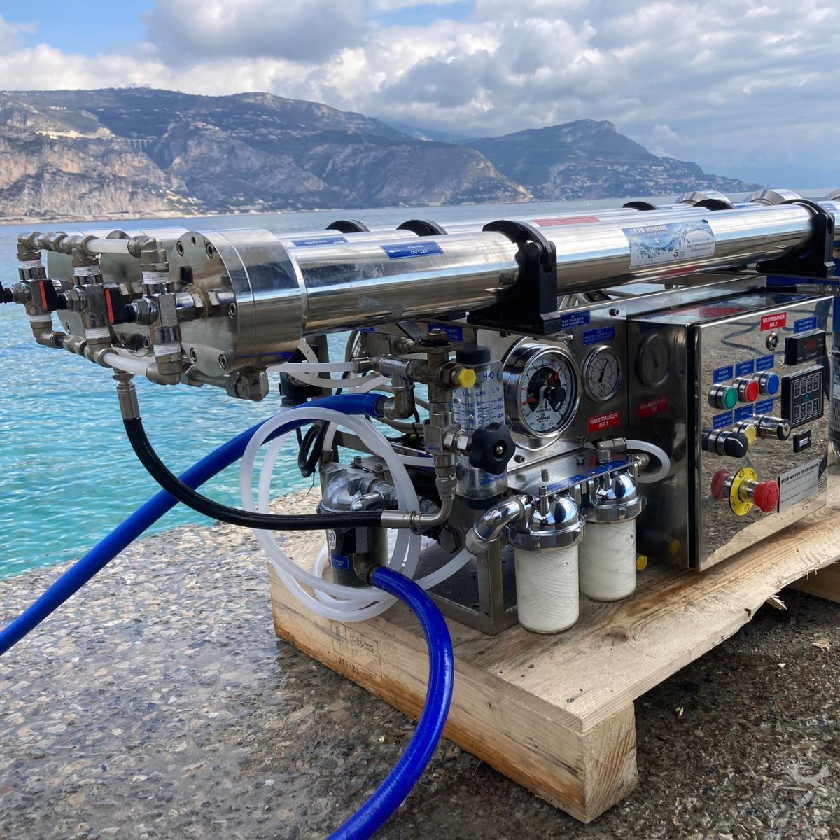 The shipyard of Saint Jean Cap Ferrat is using our desalination equipment.

If you want to find out how we can help you with your specific water provision needs you can check out the whole list of services on our site: bit.ly/3IMstpK

#watertreatment #safewater