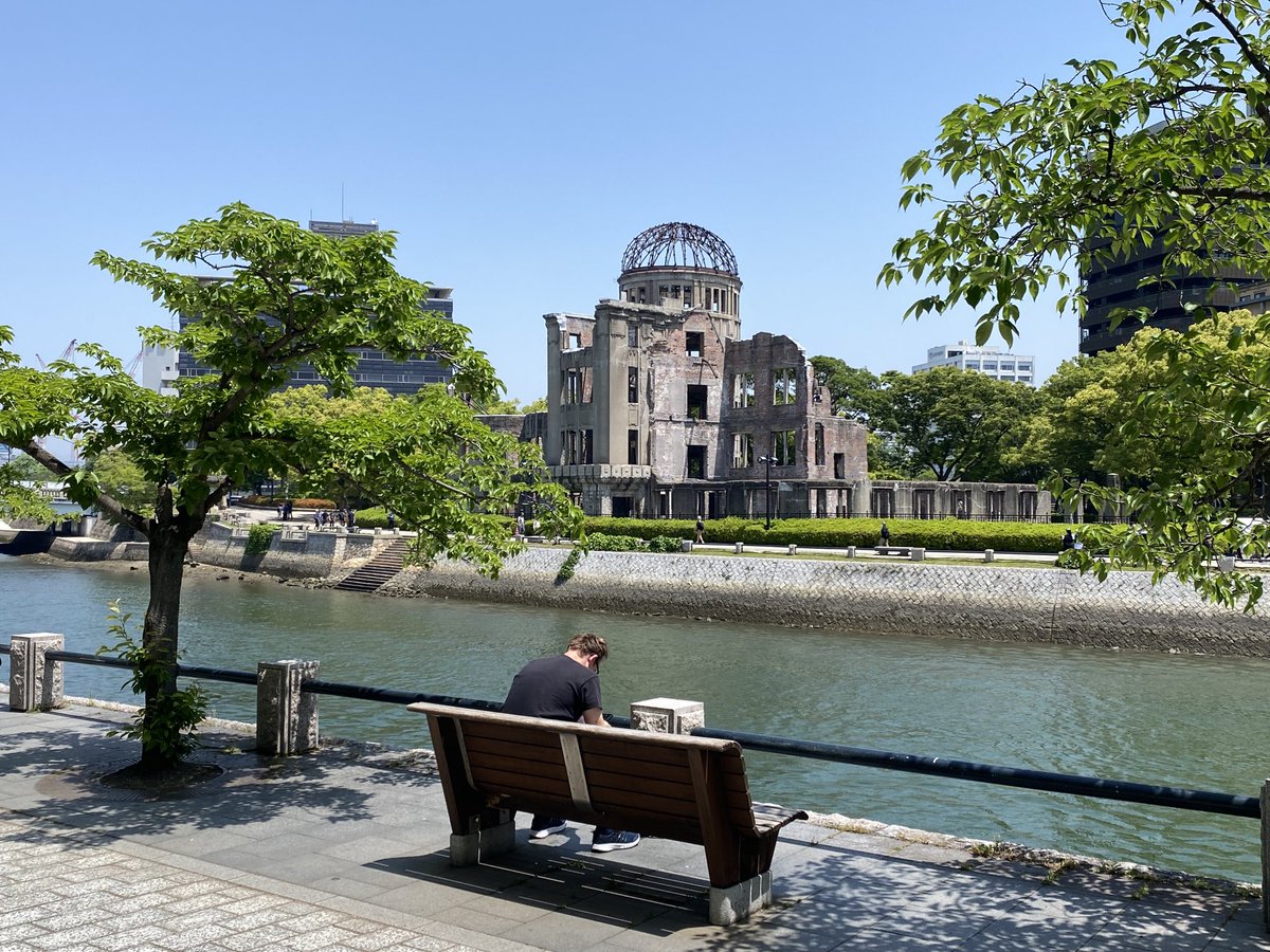 rech_j's tweet photo. Der Ort für den #G7-Gipfel in Japan ist nicht zufällig gewählt: Hiroshima. Mahnung und Friedensbotschaft zugleich. https://t.co/GVMRrxsXDm