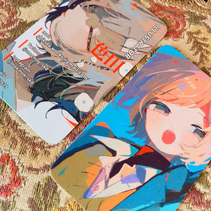𝙣𝙚𝙬...  今の名刺がすべて無くなったらこちらに切り替わります