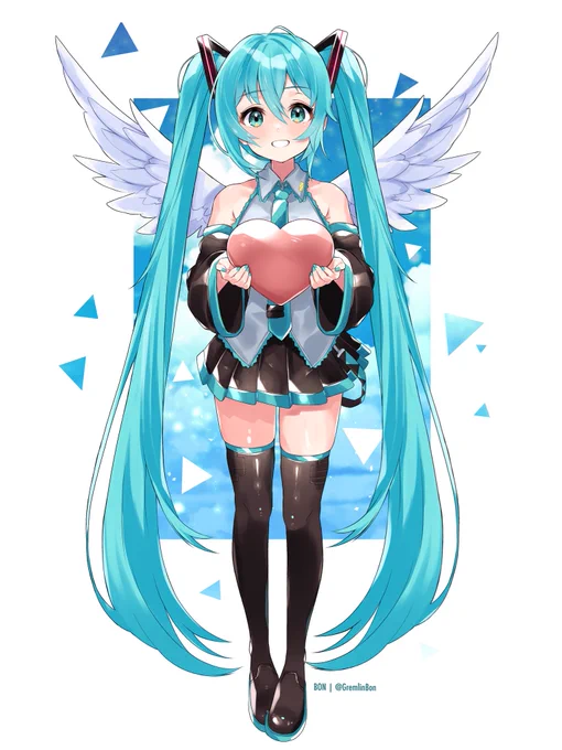 I draw Miku (sometimes)