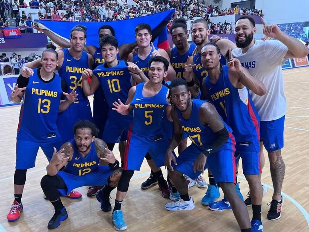 ‘GOLD IS BACK WHERE IT BELONGS!’ 🥇🇵🇭

LOOK: Gilas Pilipinas team captain Chris Ross shares photos of their team’s celebration after winning the gold medal in the #SEAGames2023 men's basketball in Cambodia. | 📷: Ross/IG via Joanne Melegrito, INQUIRER.net trainee