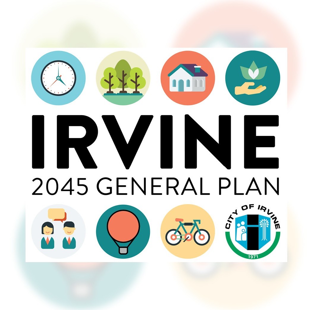 City_of_Irvine's tweet photo. We are preparing an update to the General Plan, a state-required document representing the vision for Irvine for the next 25 years & beyond. Join a community workshop May 24 or 25 to learn about the #GeneralPlanUpdate, ask questions & provide input. ℹ️ https://t.co/NIP4jJGkqW https://t.co/HpajndIupl