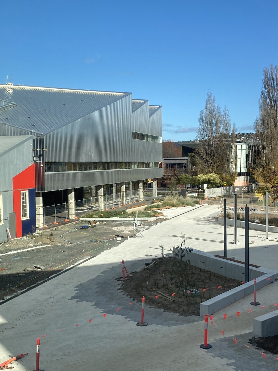 This week I was very lucky to see the progress on the new UTAS Inveresk campus in Launceston. This will open up so many opportunities for Tasmanians, with exciting things happening in Hobart as well.
<a href="/drjoluck/">Jo Luck</a> 

#utas #launceston #hobart #tasmania #discovertasmania #utaslife