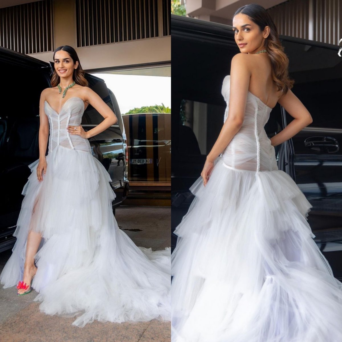 IamPrashantJain's tweet photo. India at Cannes film festival. 
#Cannes2023 #CannesFilmFestival2023 #Paris #SaraAliKhan #EshaGupta #ManushiChhillar #UrvashiRautela #Bollywood https://t.co/Ds9f9hRTVo